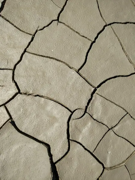 Image Argile Fissurée Texture Fond Fond Naturel Pour Votre Design — Photo