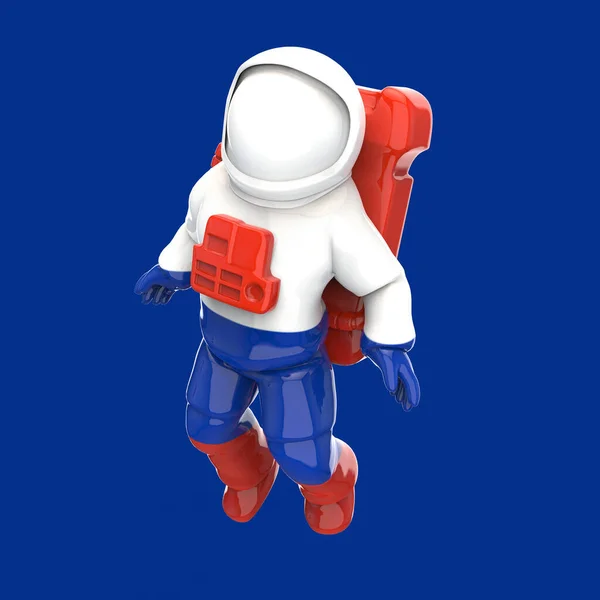 Astronaut Helmet Blue Sky — Stock Photo, Image