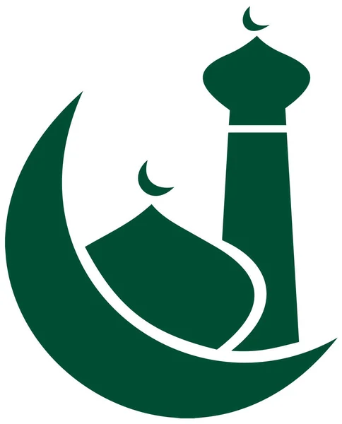Moschee Web Symbol Einfache Illustration — Stockfoto