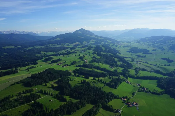 Vista Panorámica Del Hermoso Paisaje Los Alpes — Foto de Stock