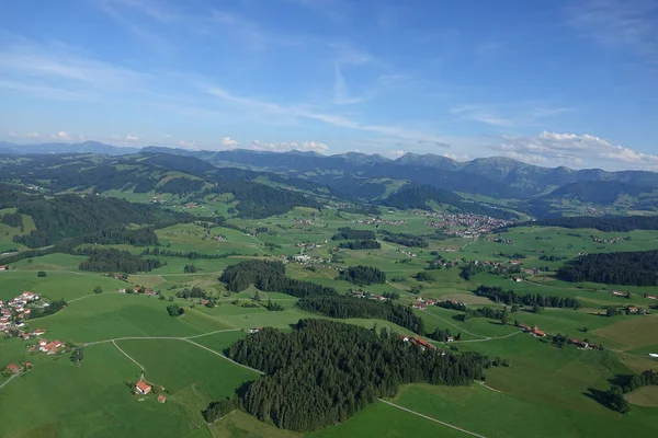 Vista Panorâmica Bela Paisagem Alpes — Fotografia de Stock