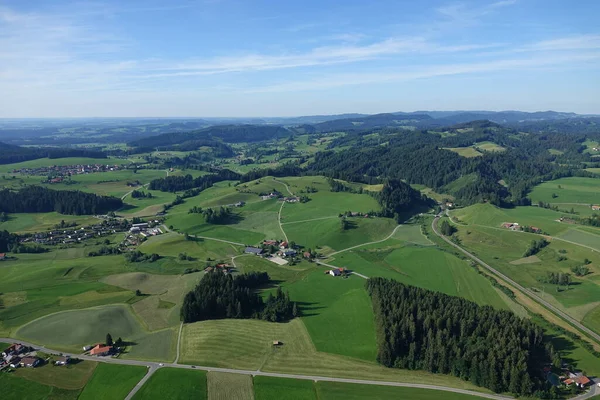 Vista Aérea Campo Verão — Fotografia de Stock