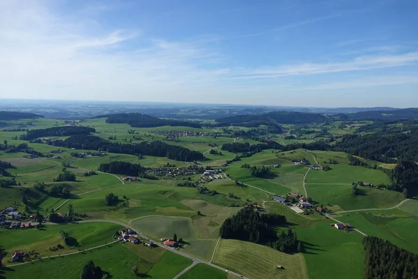 Aerial View Countryside Summer — Stock Photo, Image