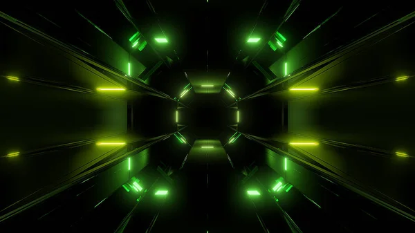 Futuristische Donkere Scifi Achtergrond Behang Achtergrond Met Witte Knipperende Lichten — Stockfoto