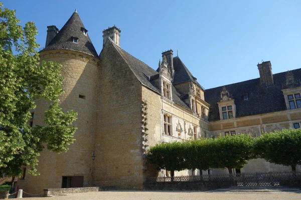 Ile France Pintoresco Castillo Villanía — Foto de Stock