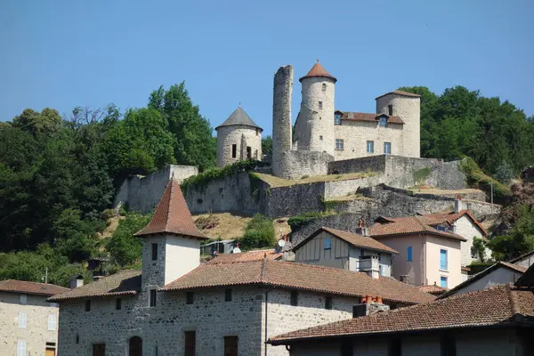 Castillo Medieval Ciudad Carcasona — Foto de Stock