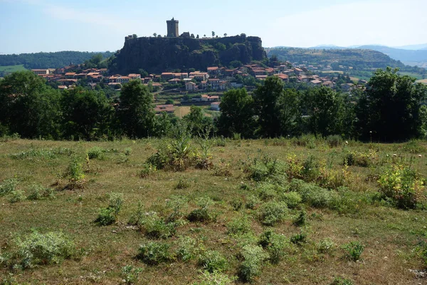 Forteresse Polignac Francji — Zdjęcie stockowe