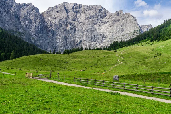 Laliderer Mauern Karwendel — Stockfoto