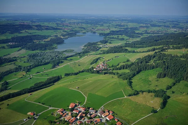 Luftaufnahme Des Dorfes Der Altstadt — Stockfoto