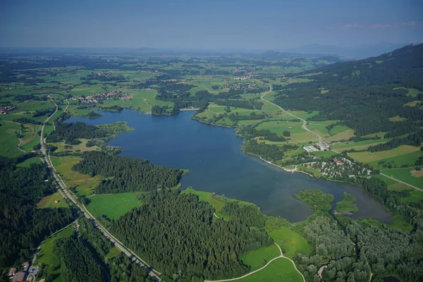 Luftaufnahme Des Flusses Der Landschaft — Stockfoto