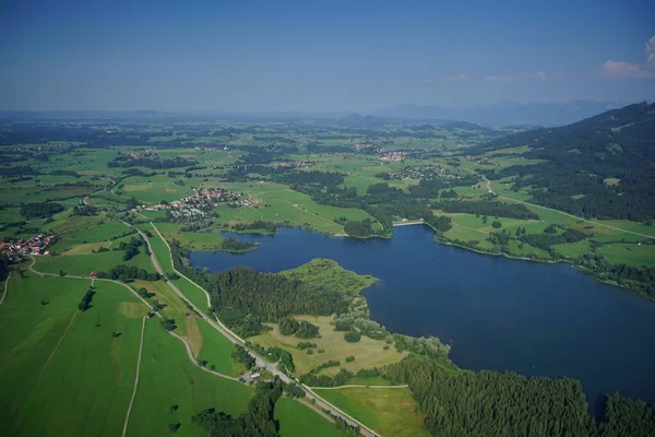 Vista Aérea Del Río Campo —  Fotos de Stock