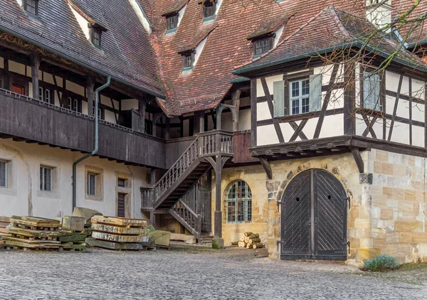Stare Miasto Mieście Rothenburg Der Tauber Alzacja Francja — Zdjęcie stockowe