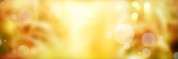 Abstrakte Goldene Leuchtende Bokeh Hintergrund — Stockfoto