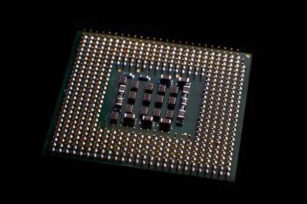 노트북에 Cpu — 스톡 사진