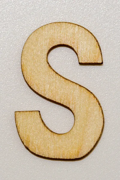 Буквы Алфавита Белом Фоне — стоковое фото
