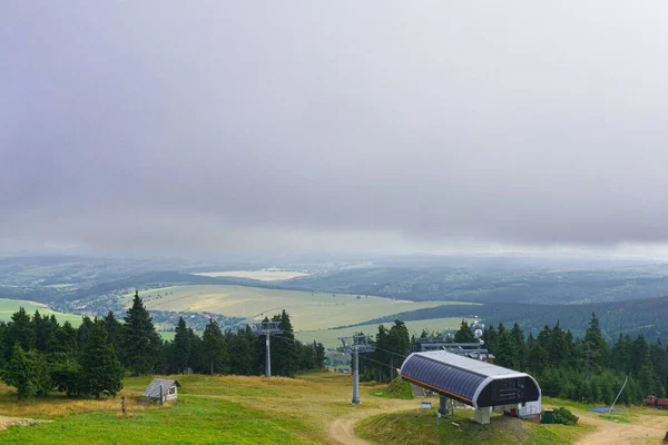 Erzgebirge Dall Alto — Foto Stock