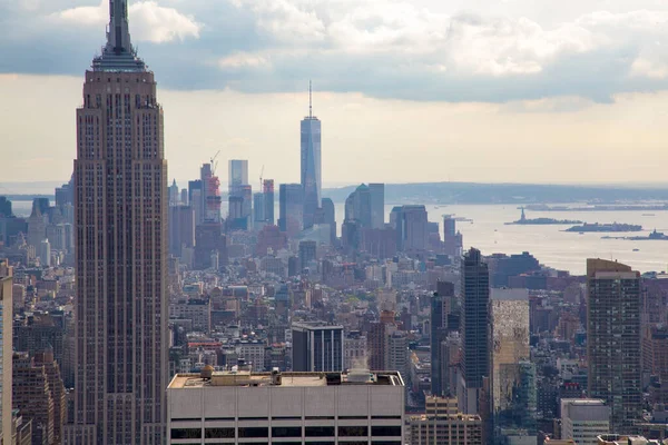 Ουρανοξύστες Και Κτίρια Της Νέας Υόρκης — Φωτογραφία Αρχείου