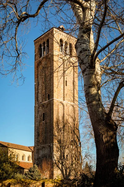 Die Malerische Insel Murano Der Venezianischen Lagune Ist Mit Kanälen — Stockfoto