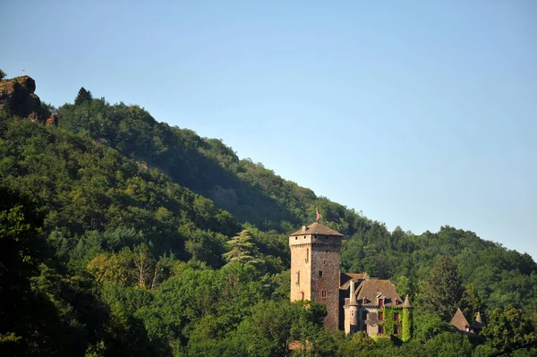 Schöne Landschaft Mit Einem Schloss — Stockfoto