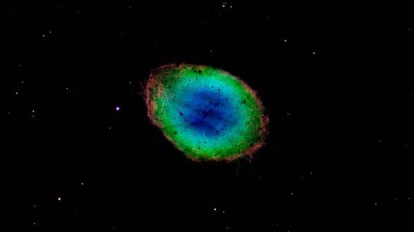Champ Étoile Haute Définition Ciel Nocturne Coloré Nébuleuse Galaxies Dans — Photo