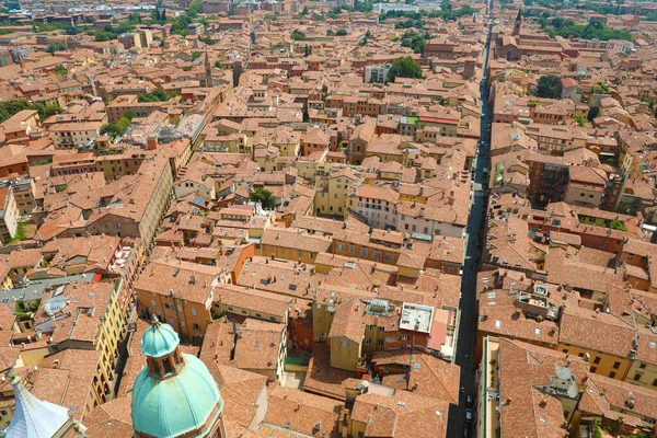 Verbazingwekkend Bologna Luchtfoto Stadsgezicht Prachtig Uitzicht Italiaanse Middeleeuwse Stad Bologna — Stockfoto