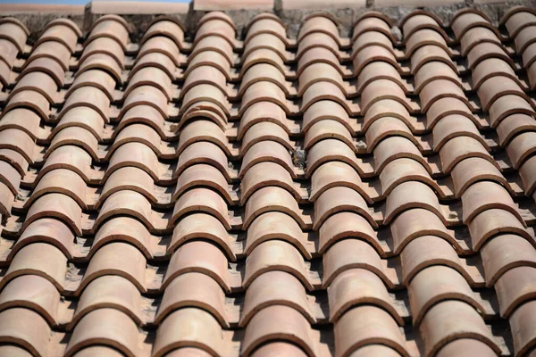 Dachziegel Form Eines Ziegels — Stockfoto