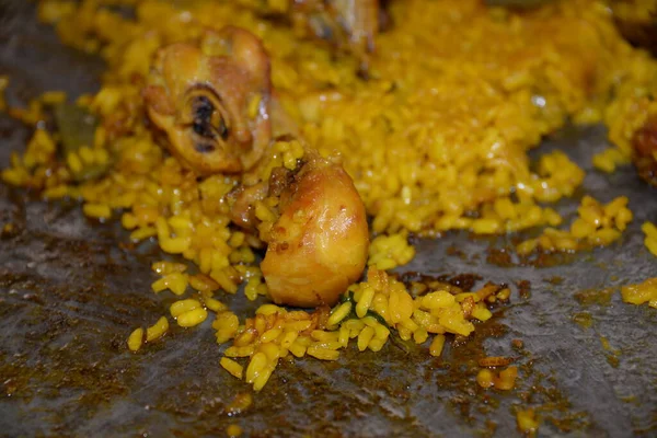 Paella Costa Blanca Spanya — Stok fotoğraf