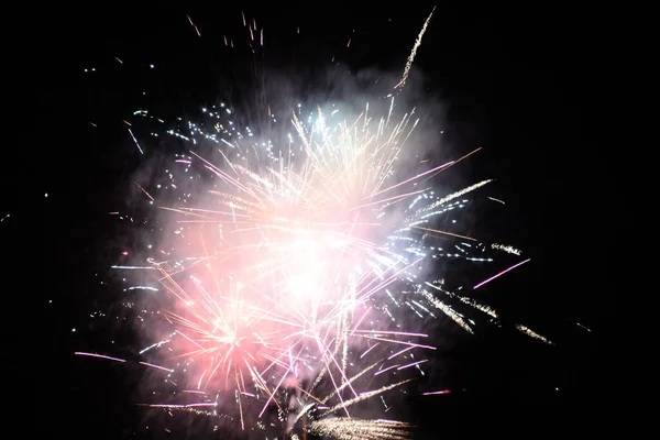 Feuerwerk Der Costa Blanca Spanien — Stockfoto