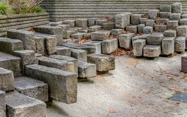 Каменные Ступени Парке — стоковое фото