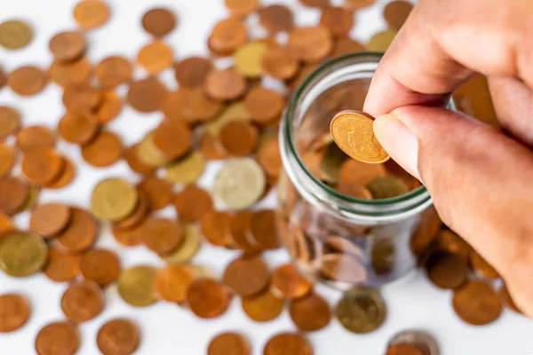 Dinheiro Crescimento Economize Dinheiro Conta Bancária Para Conceito Negócio Finanças — Fotografia de Stock