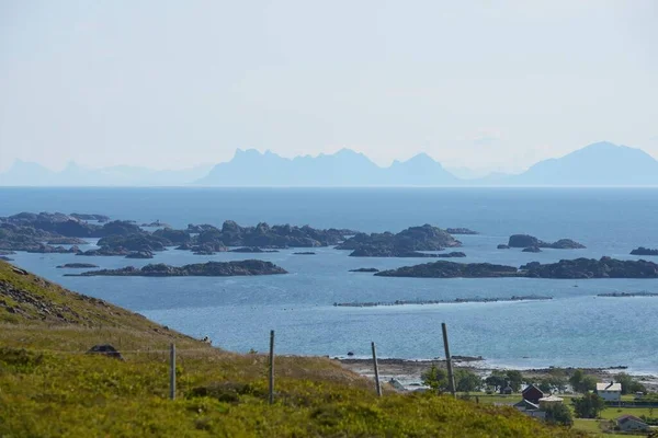 ノルウェーの群島であるロフテン島は — ストック写真
