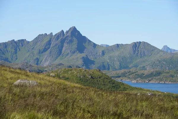 ノルウェーの群島であるロフテン島は — ストック写真