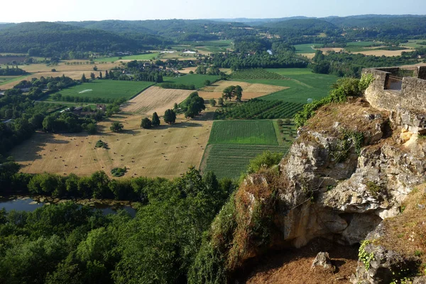Domme Dordogne Ban — Stock Fotó