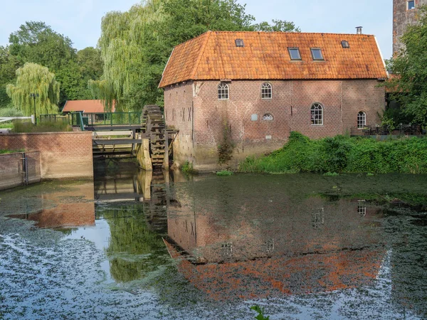 Moinho Água Perto Cidade Holandesa Winterswijk — Fotografia de Stock