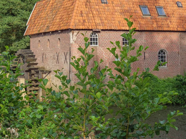 Watermolen Bij Nederlandse Stad Winterswijk — Stockfoto