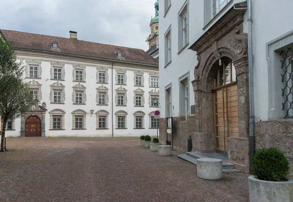 Couvent Sacré Cœur Dans Ancienne Ville Hall Tyrol Autriche — Photo