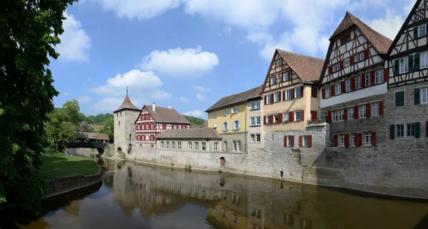 Panorama Schwaebisch Hall — Fotografia de Stock