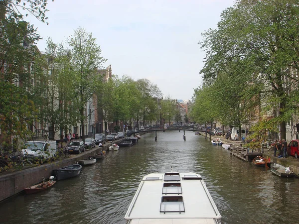 Amsterdam Holandsko Pondělí Prosince 2007 Pohled Město Při Pěší Túře — Stock fotografie