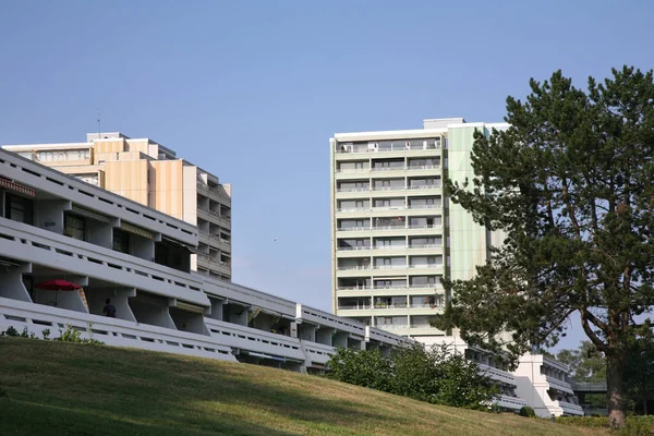 Modern Byggnad Staden — Stockfoto