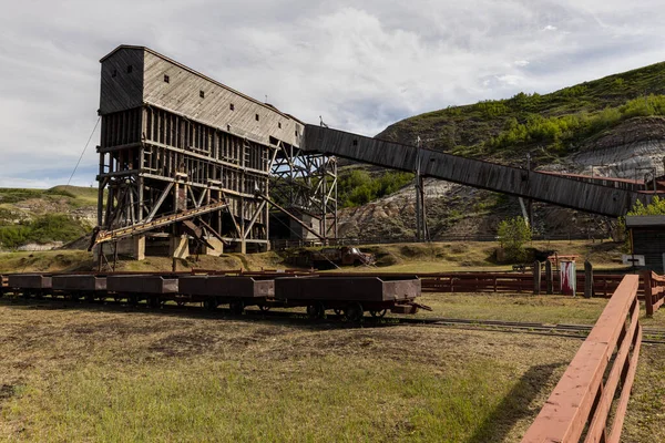 Vecchio Ponte Legno Montagna — Foto Stock