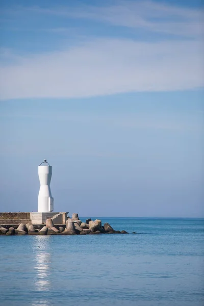 Leuchtturm Der Meeresküste — Stockfoto