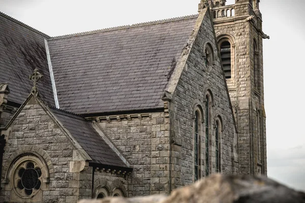Dettaglio Architettura Della Chiesa Dell Assunzione Howth Vicino Dublino Irlanda — Foto Stock