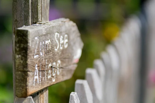 Wooden Fence White Background — Stock Photo, Image