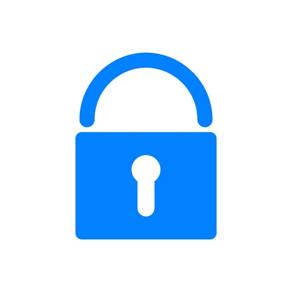 Padlock Icon Vector Illustration — Stock Photo, Image