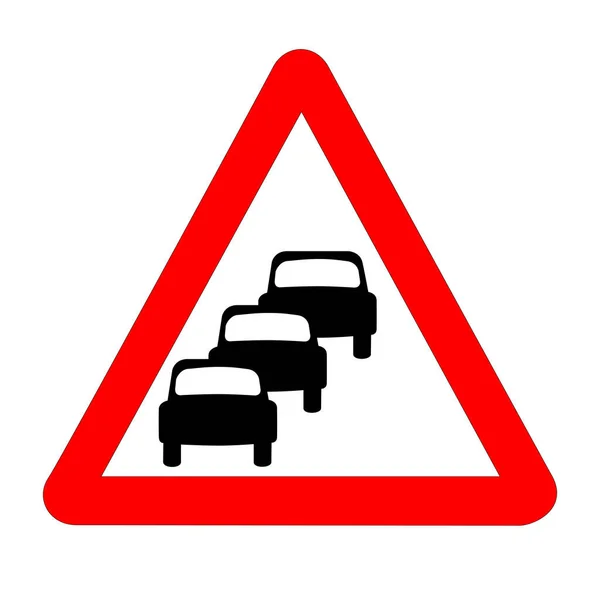 Verkehrszeichensymbol Vektorillustration — Stockfoto