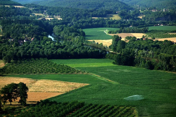 Domme Dordogne — Zdjęcie stockowe