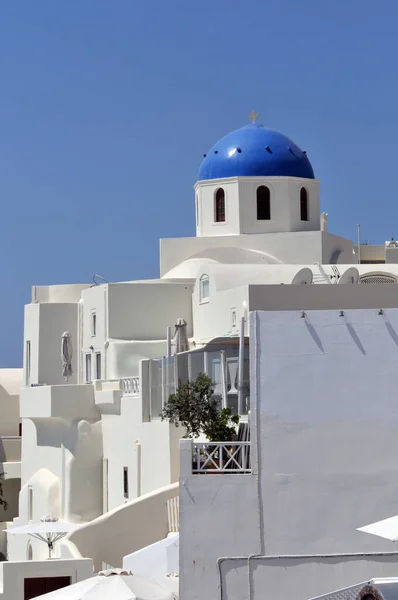 White Architecture Oia Santorini Island Greece — Stock Photo, Image
