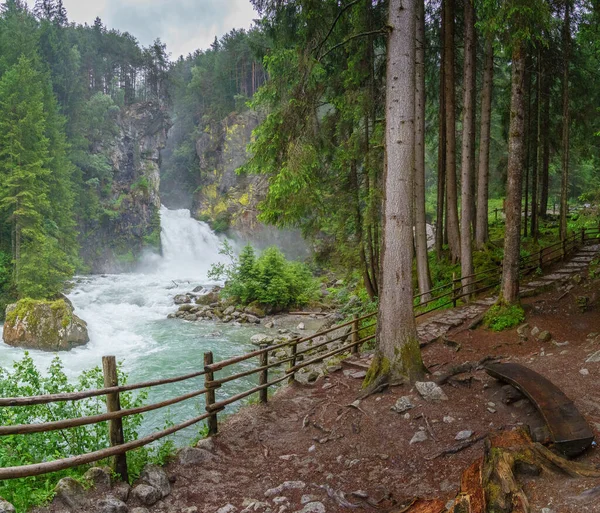 Рейнбах Падає Південному Тіролі — стокове фото