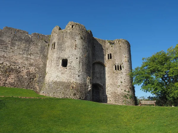 Ruïnes Van Chepstow Castle Castell Cas Gwent Welsh Chepstow — Stockfoto