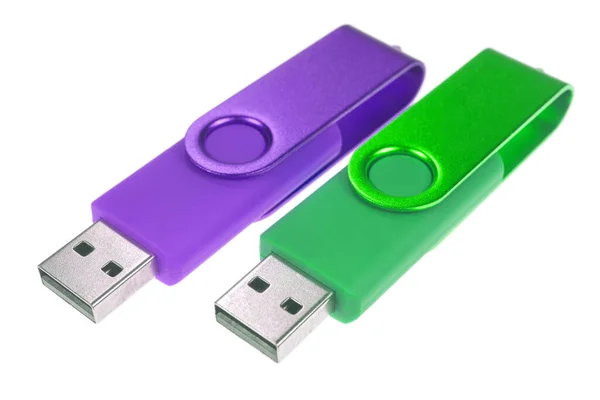 Αρκετές Usb Sticks Πολύ Μεγάλη Αποθήκευση — Φωτογραφία Αρχείου